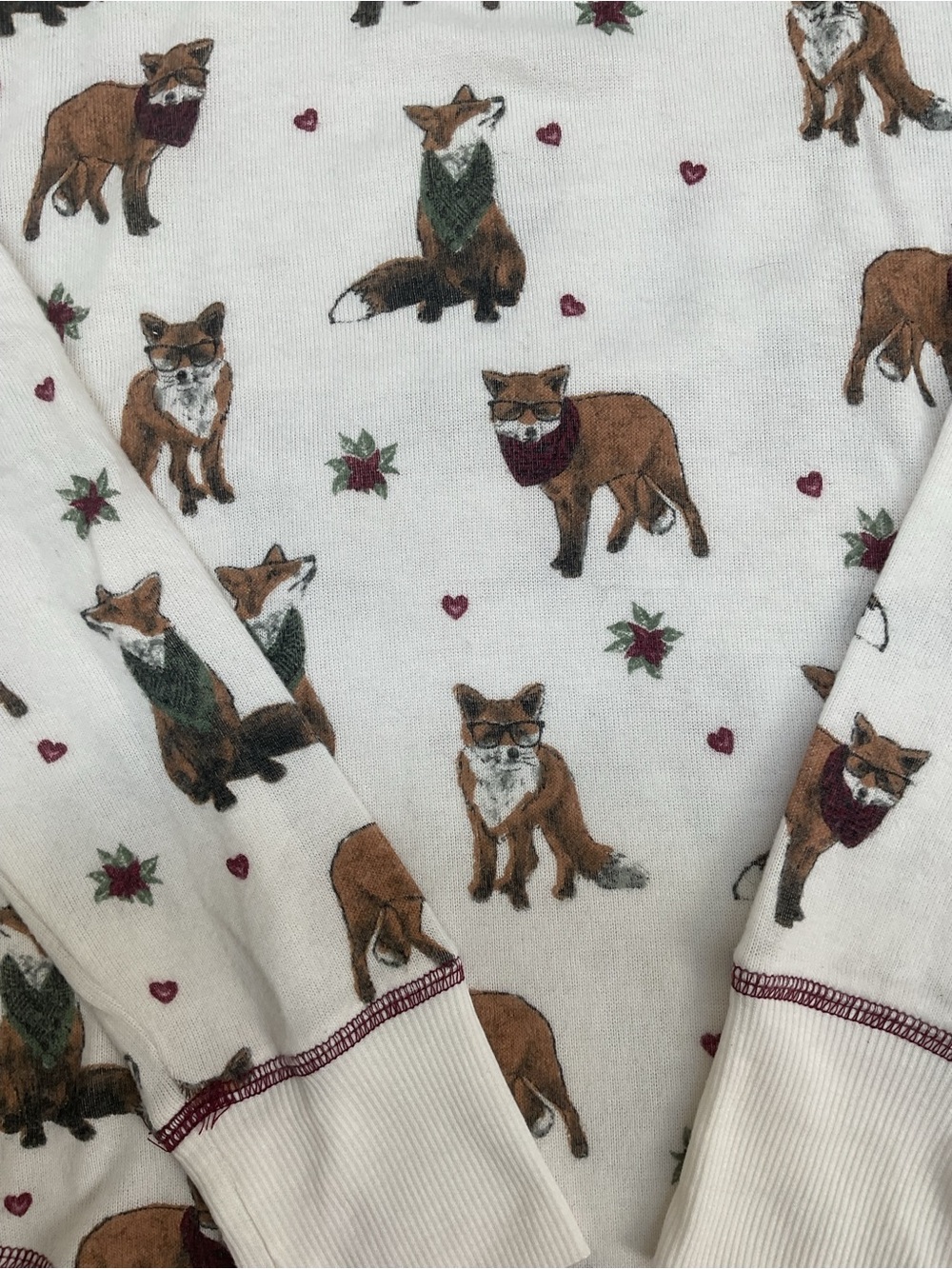 PJ SALVAGE “FOXY CHRISTMAS” JOGGERS PAJAMA SET - Picture 5 of 13